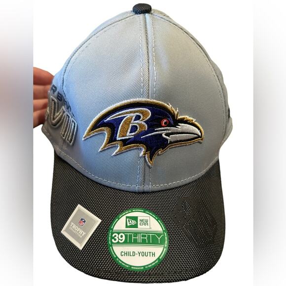 Superbowl XLVII Baltimore Ravens Championship Hat Youth Size - Picture 1 of 8
